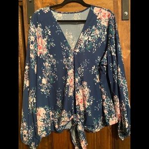 floral top